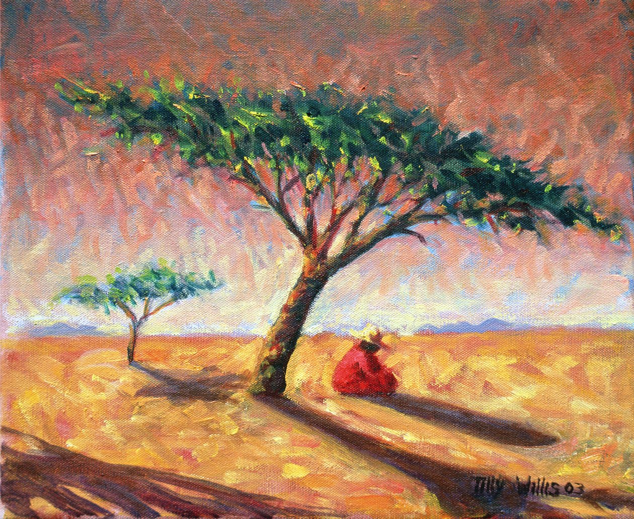 Afrikanischer Nachmittag, 2003 von Tilly Willis