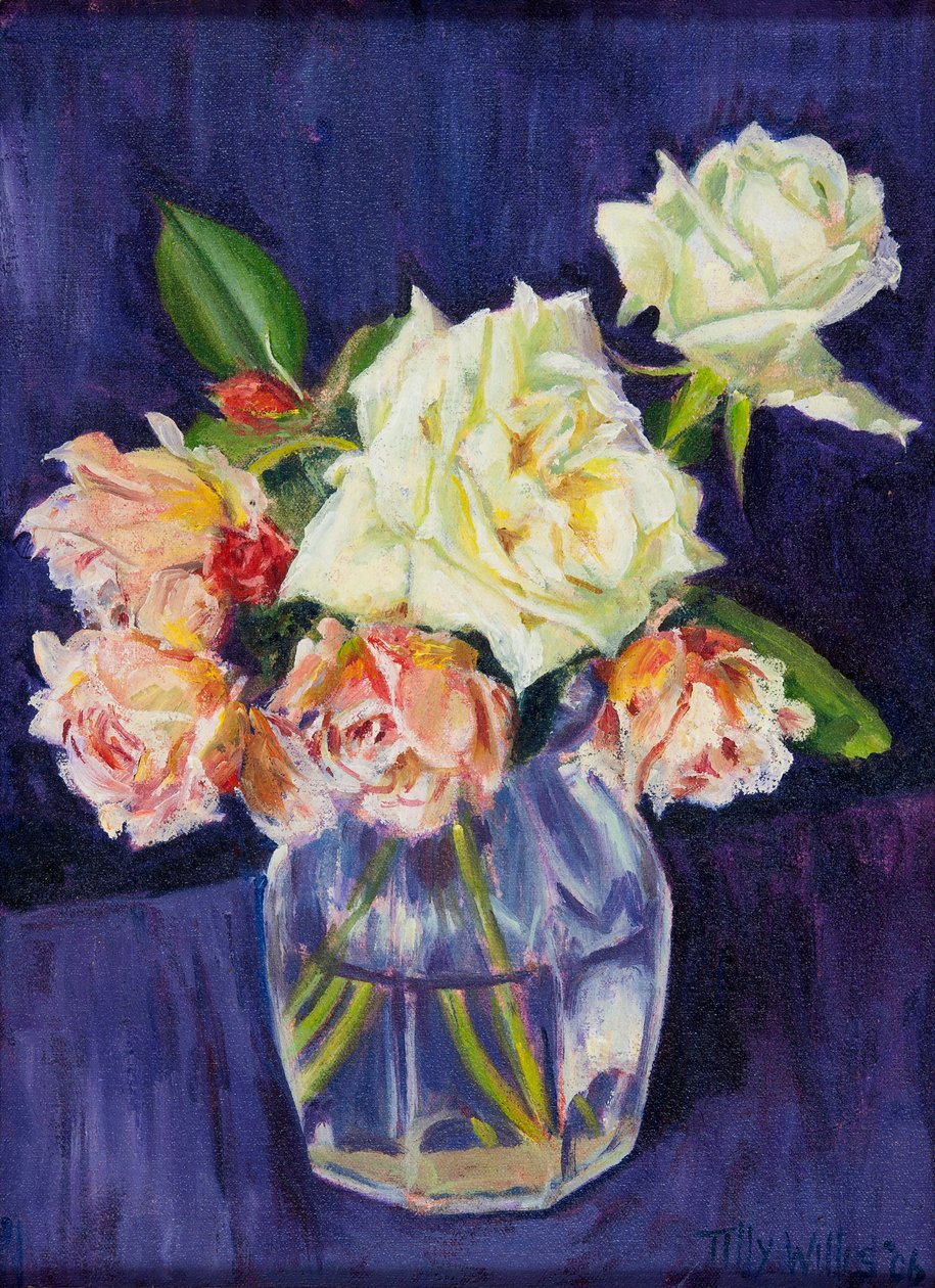 Sommerrosen, 2007 von Tilly Willis