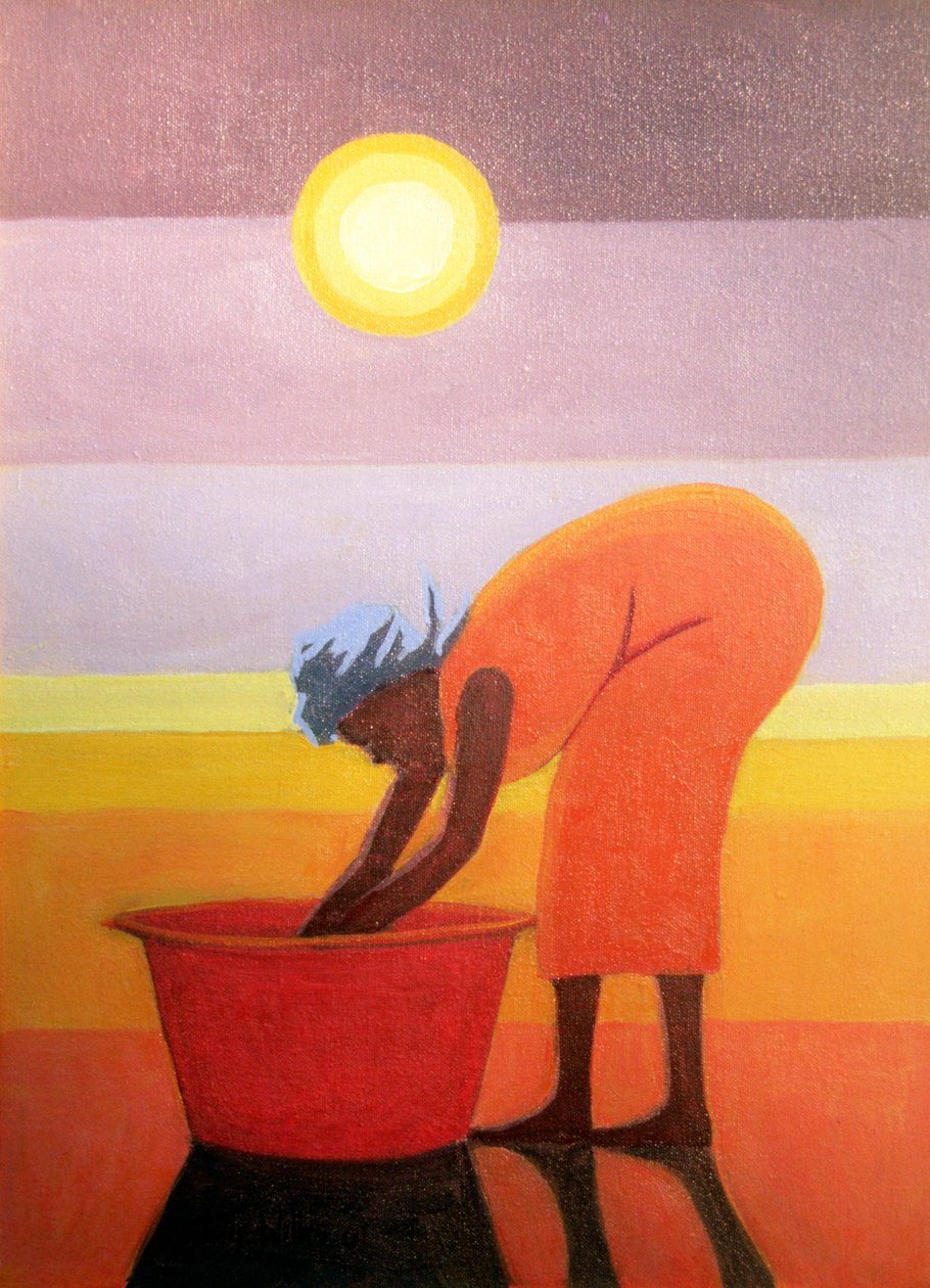 Der rote Eimer, 2002 von Tilly Willis