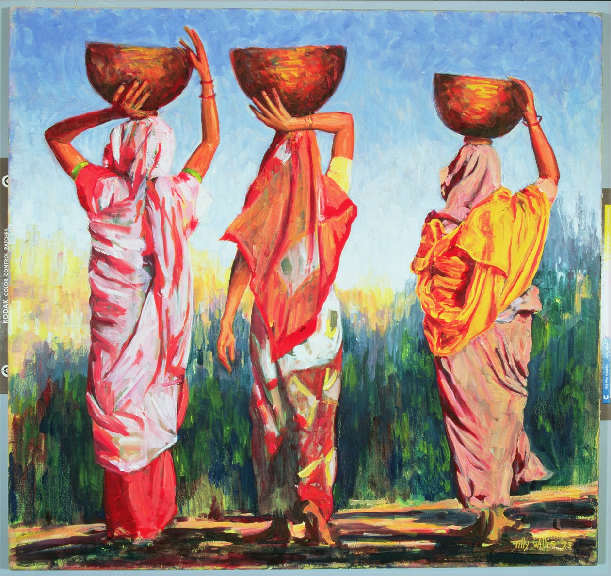 Drei Frauen, 1993 von Tilly Willis