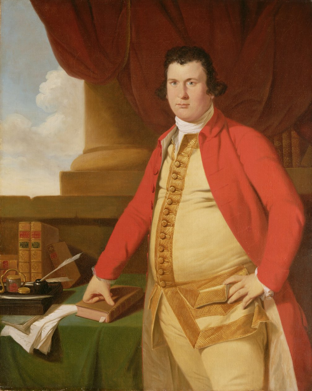 Ein unbekannter Mann, ca. 1764-69 von Tilly Kettle