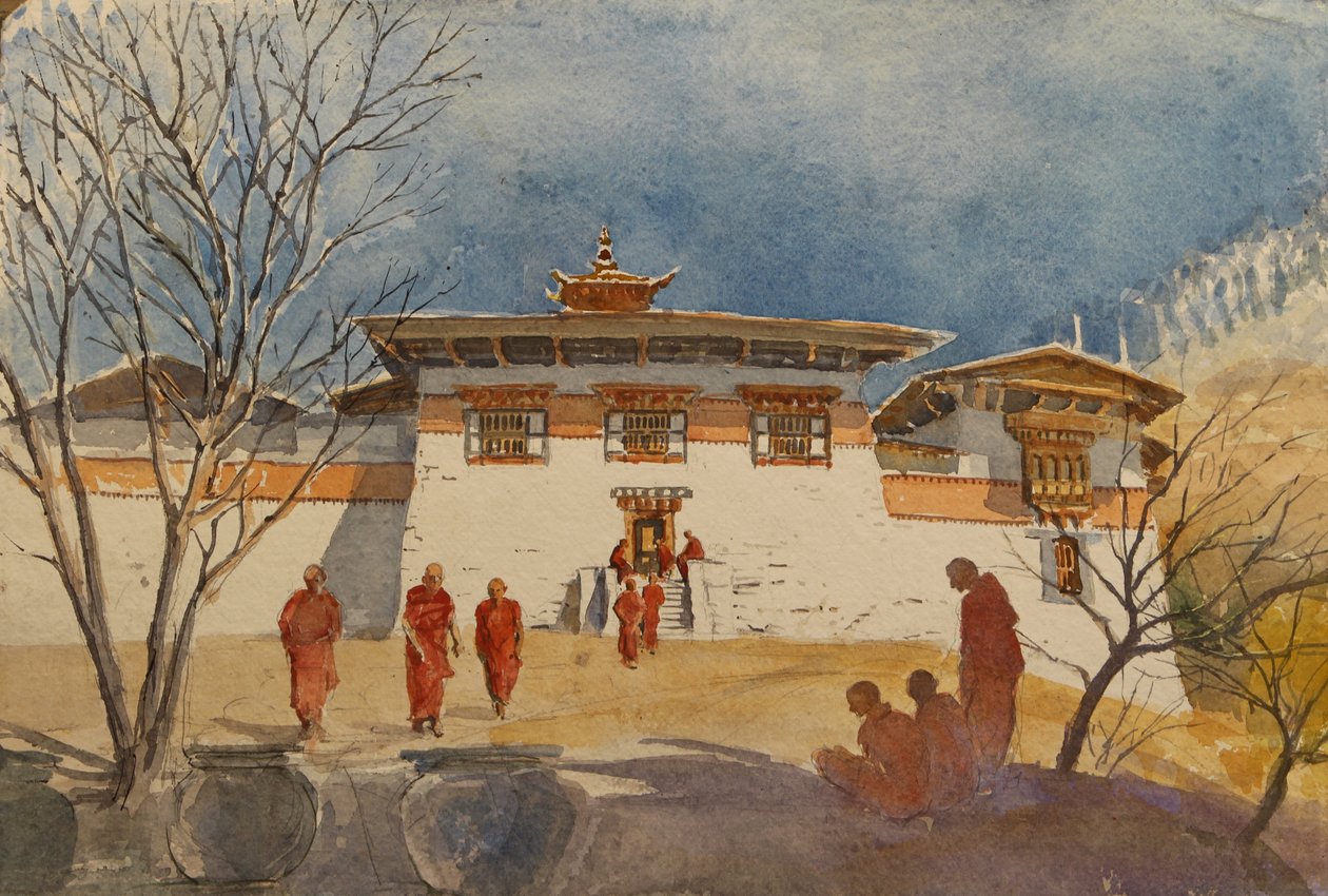 Simtokha Dzong von Tim Scott Bolton