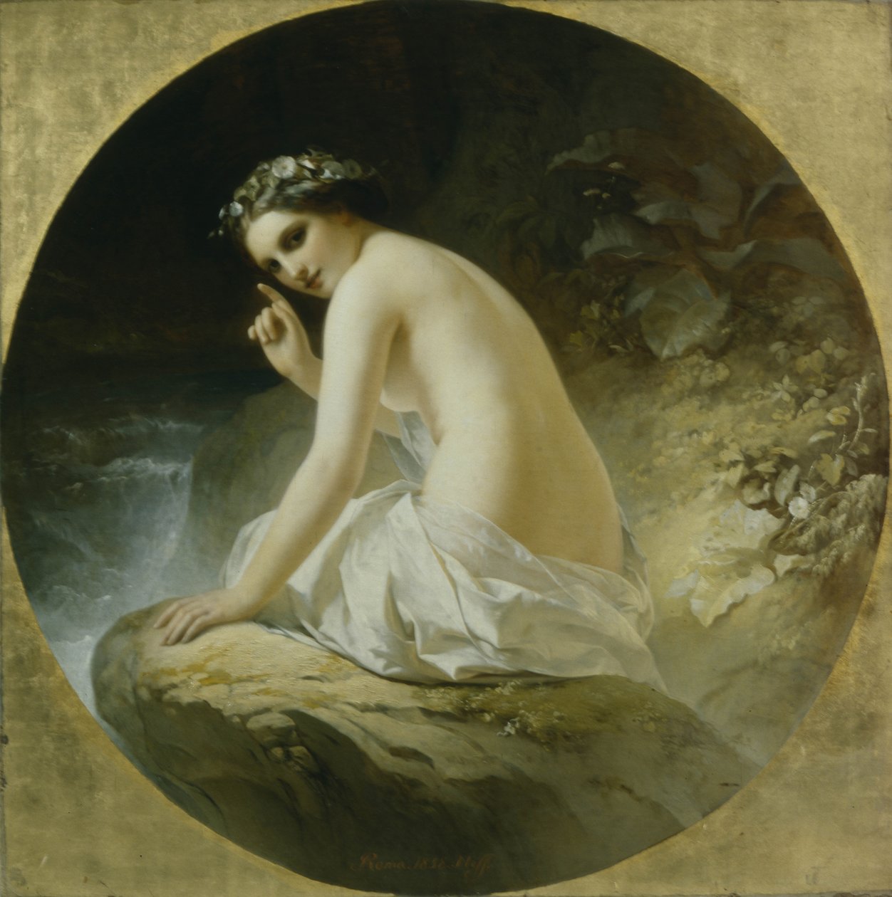 Badende, 1859 von Timofei Andreyevich Neff