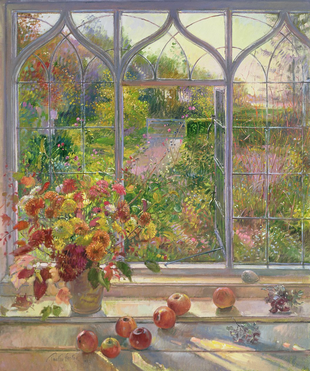 Herbstfenster, 1993 von Timothy Easton
