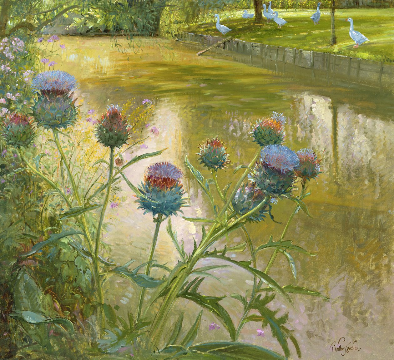 Karden gegen den Graben von Timothy Easton