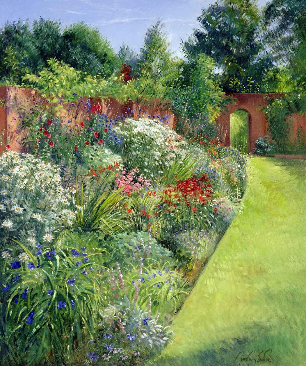 Pfad zum geheimen Garten von Timothy Easton