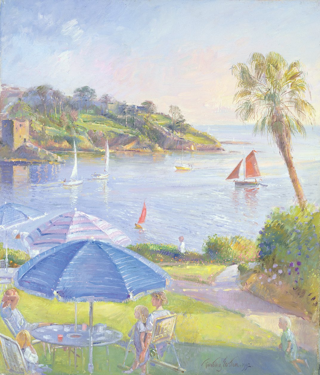 Schattierungen und Segel, 1992 von Timothy Easton