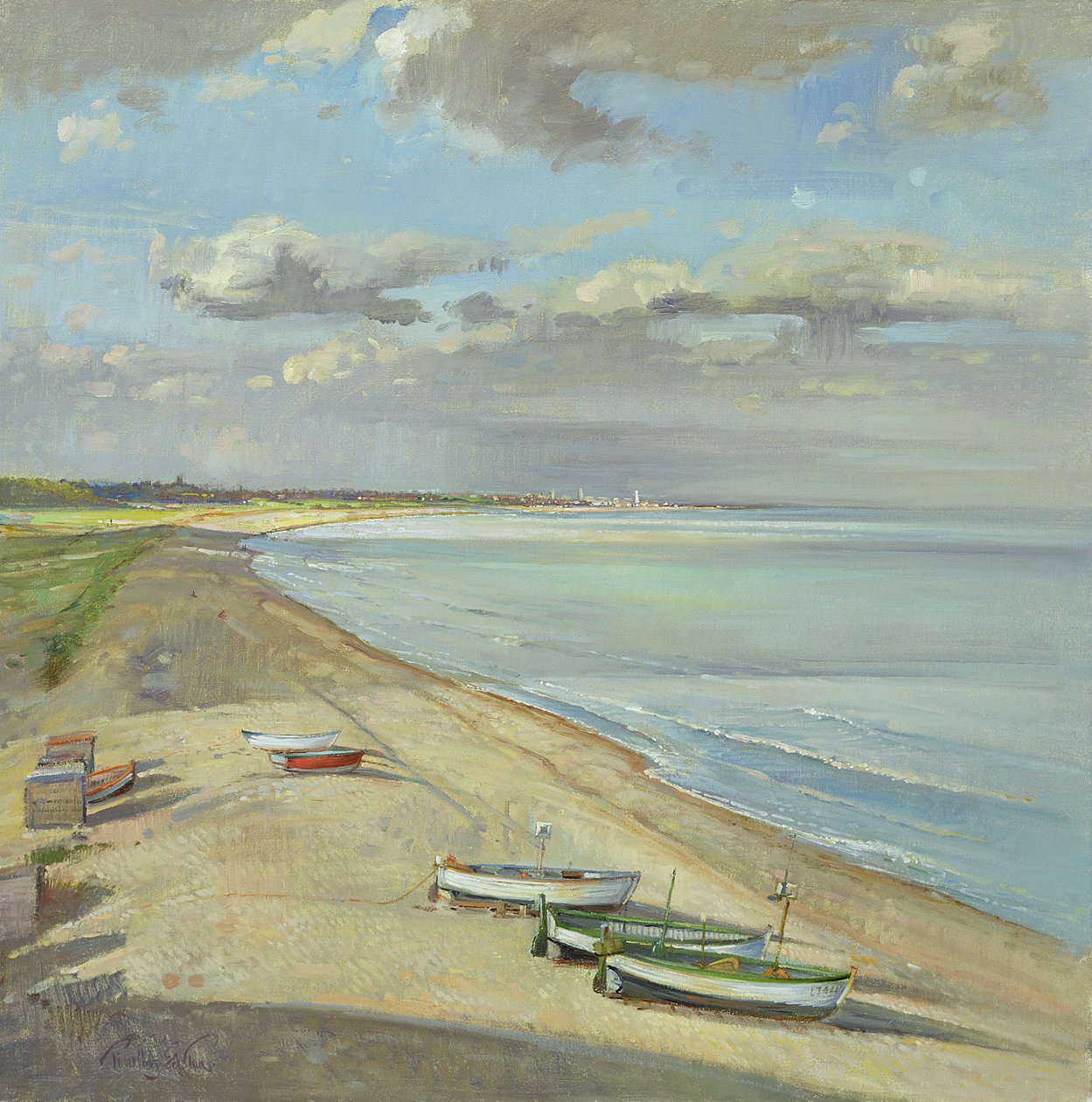 Richtung Southwold von Timothy Easton