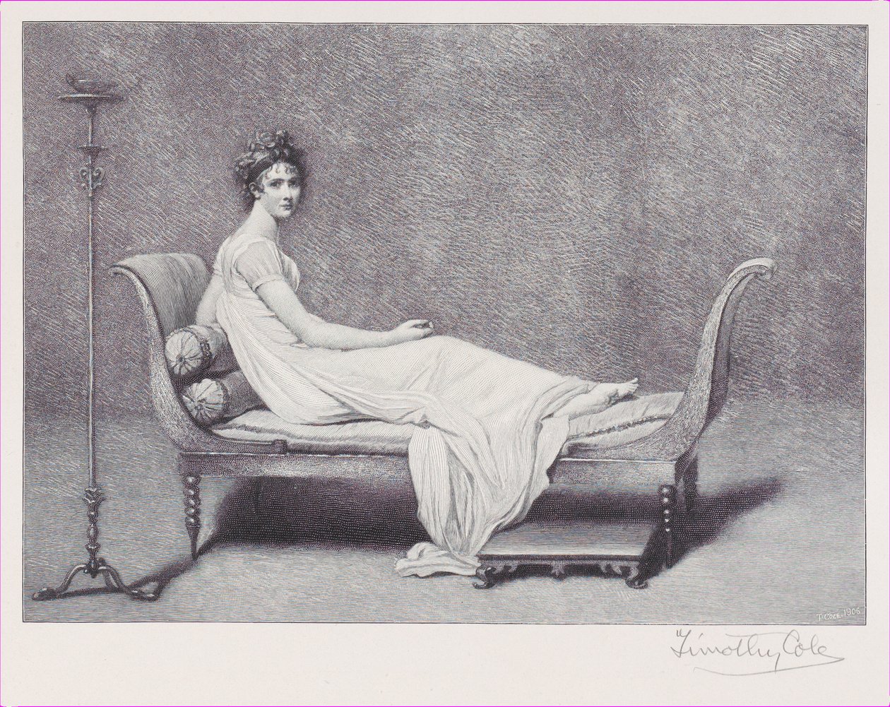 Madame Récamier von Timothy Cole
