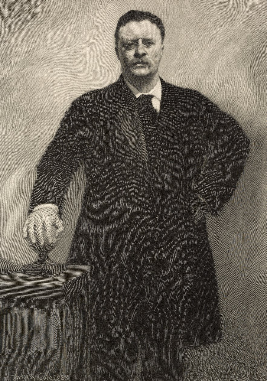 Theodore Roosevelt, 1928 von Timothy Cole