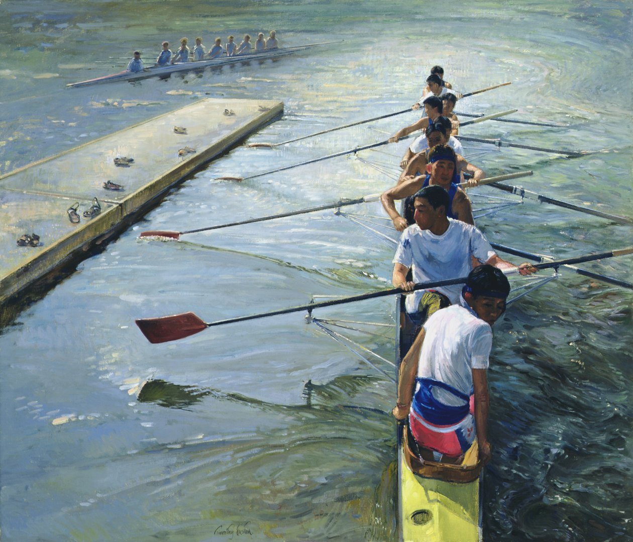 Weg vom Floß, Henley von Timothy Easton