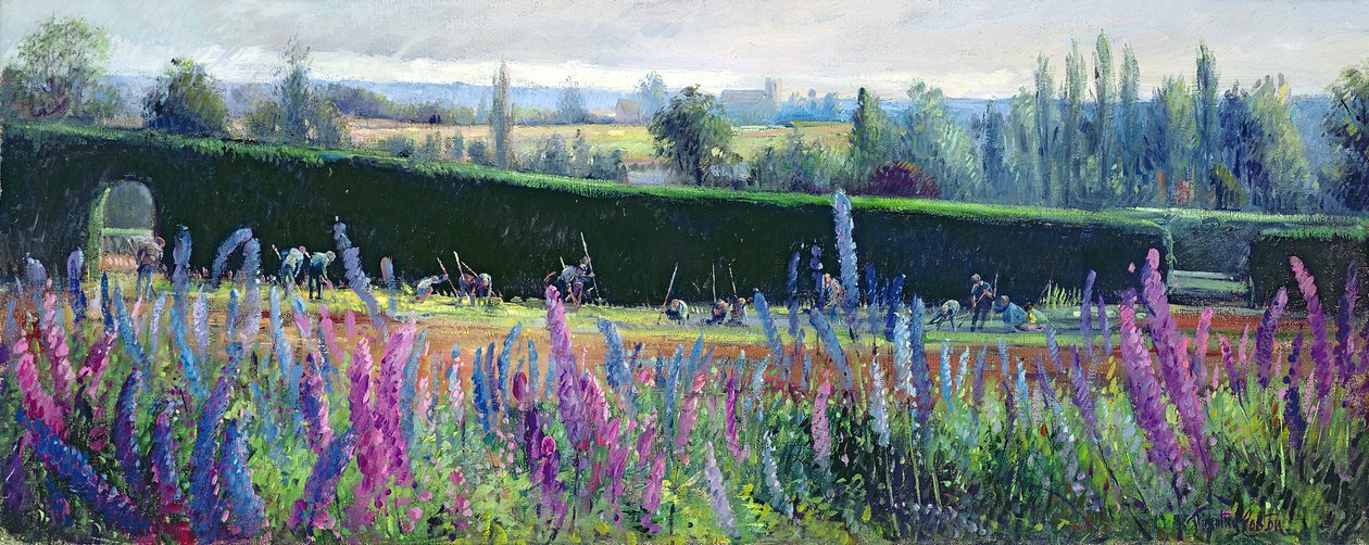 Hackarbeit gegen die Hecke von Timothy Easton