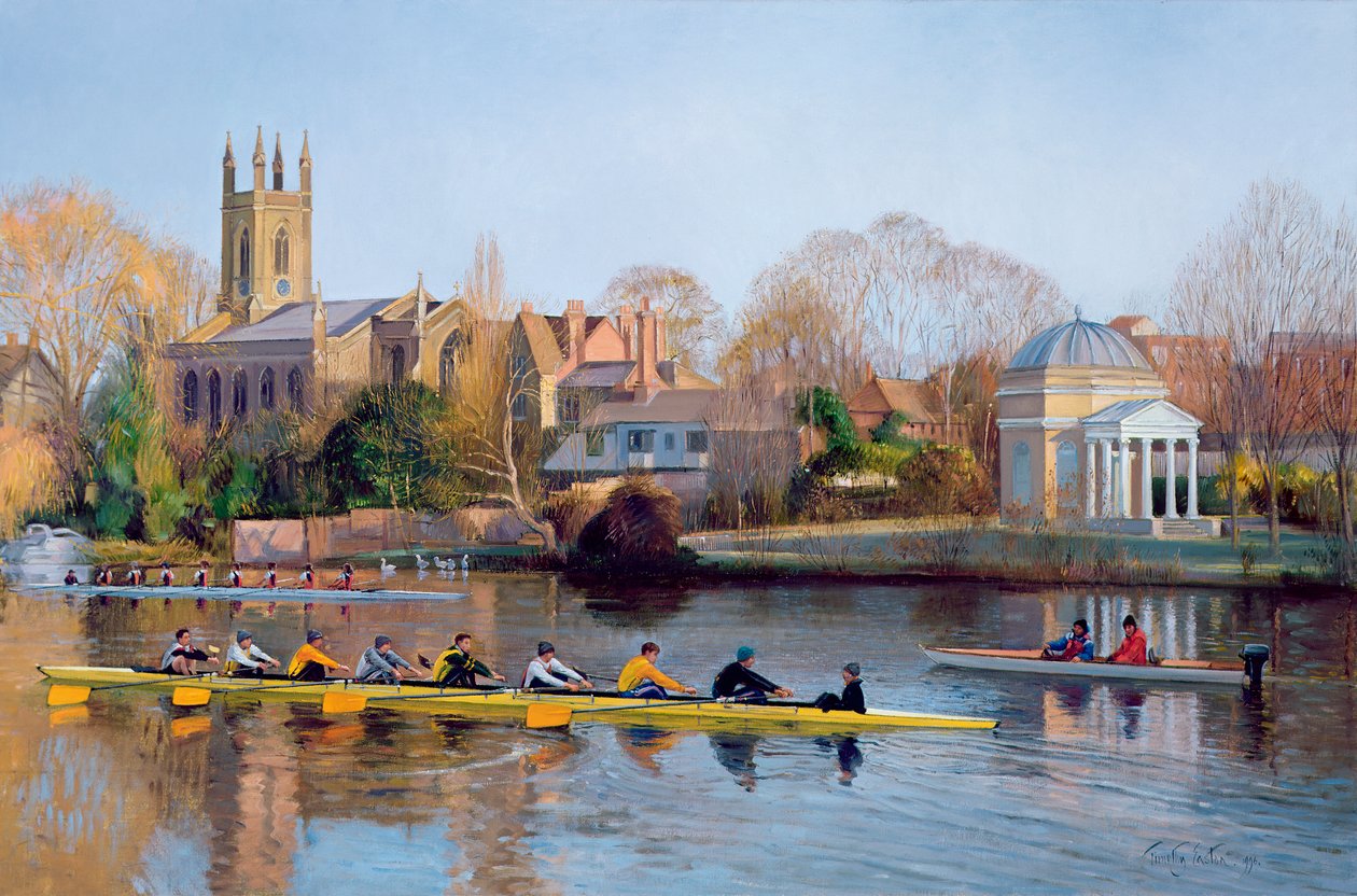 Wintertraining in Hampton von Timothy Easton