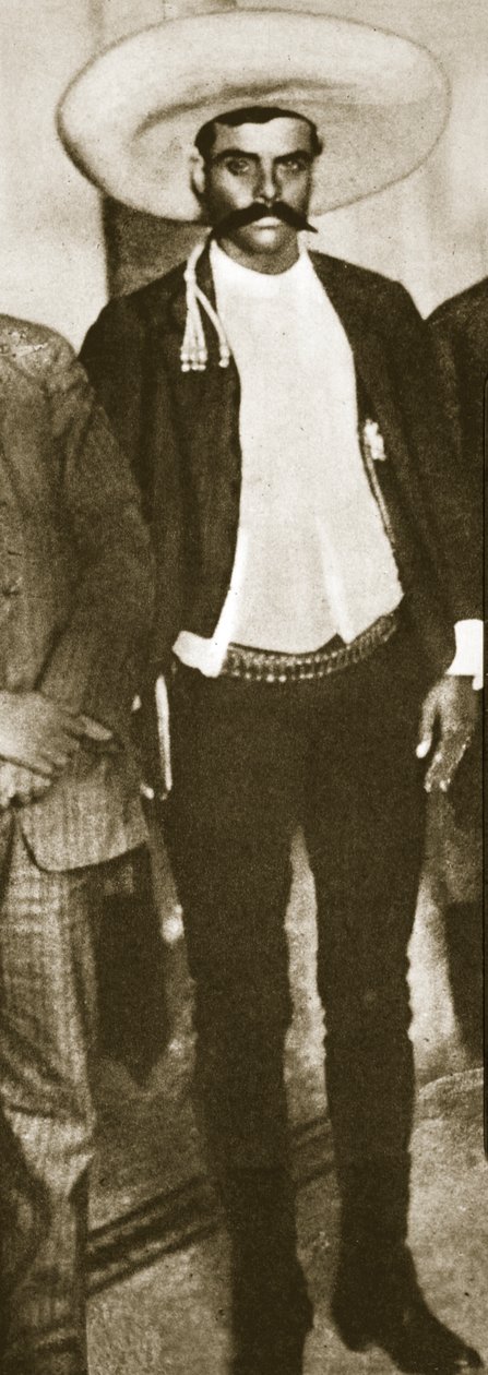 Emiliano Zapata von Tina Modotti