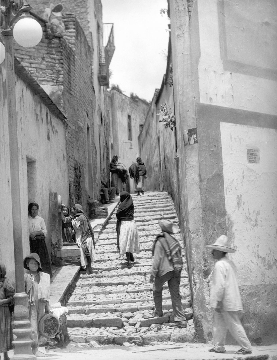 Gasse in Tehuantepec, Mexiko, 1929 von Tina Modotti