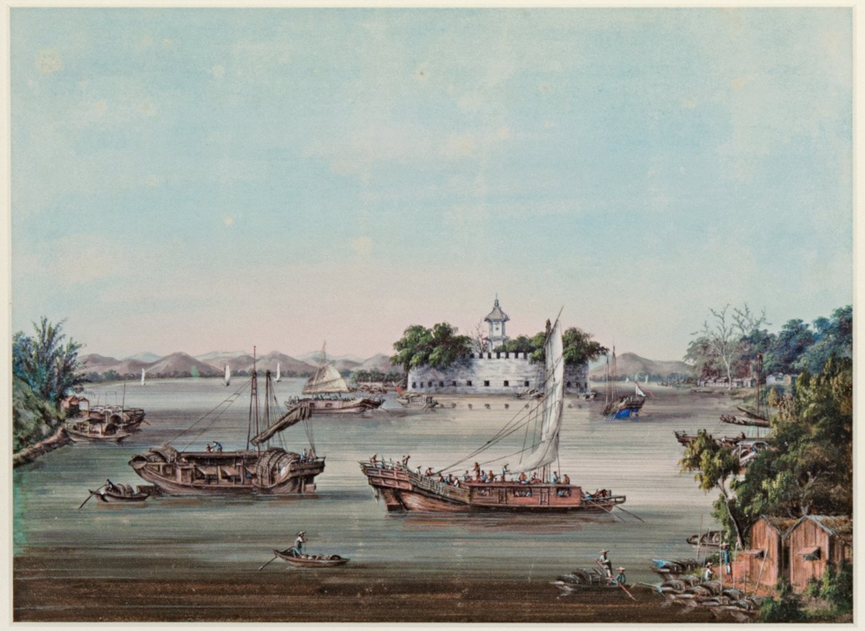 Dahuangjiao-Fort, Perlfluss von Tingqua