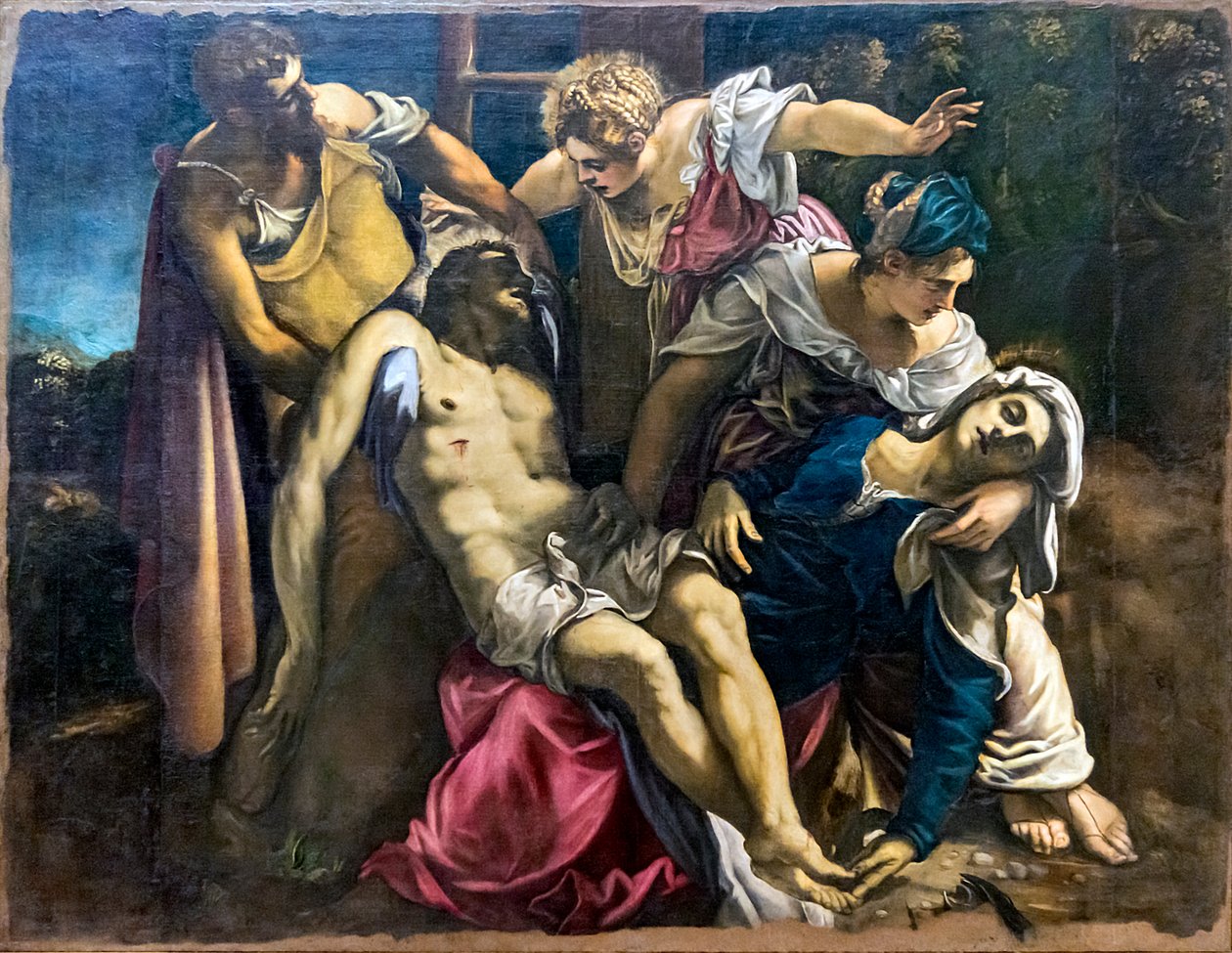 Abnahme Christi vom Kreuz von Tintoretto