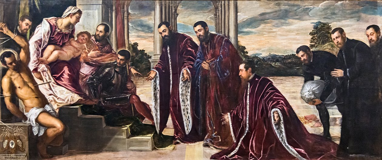 Madonna dei camerlenghi von Tintoretto