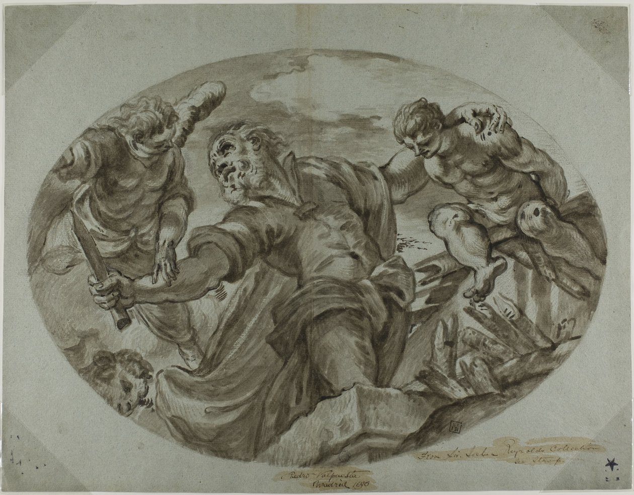 Opferung Isaaks von Tintoretto