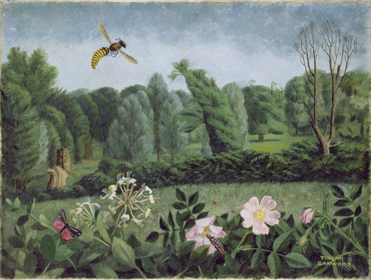 Hornisse und Wildrose von Tirzah Ravilious