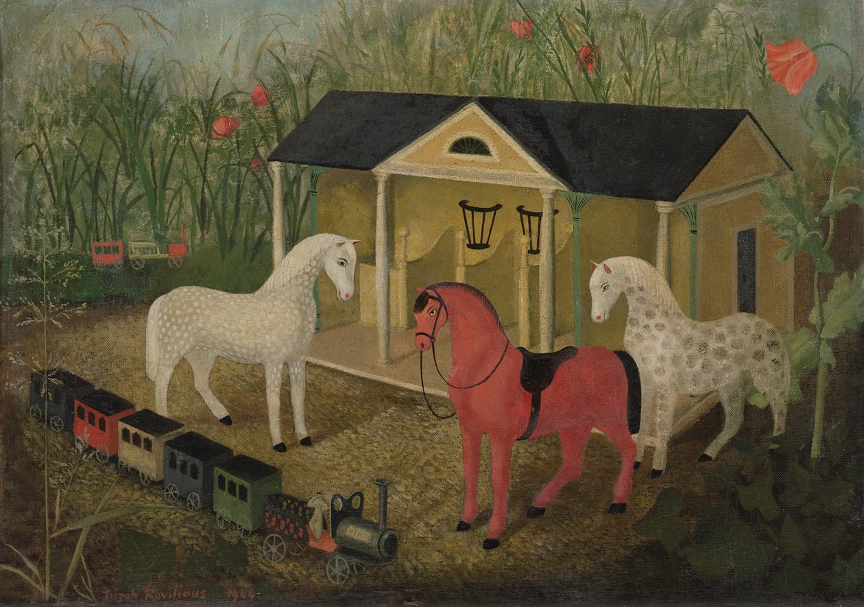Pferde und Züge von Tirzah Ravilious