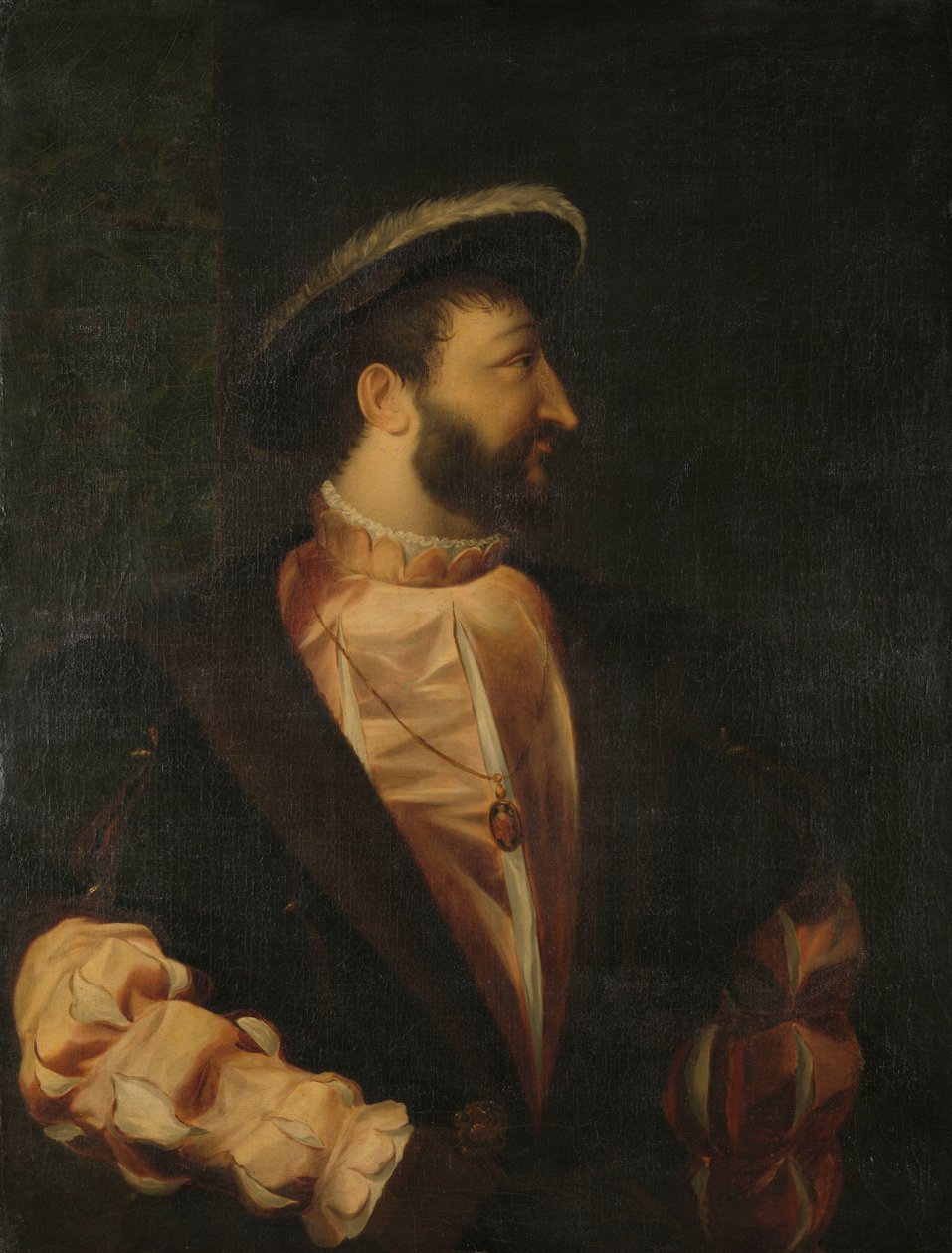 Franz I. (1494-1547), König von Frankreich von Titiaan (copy after)