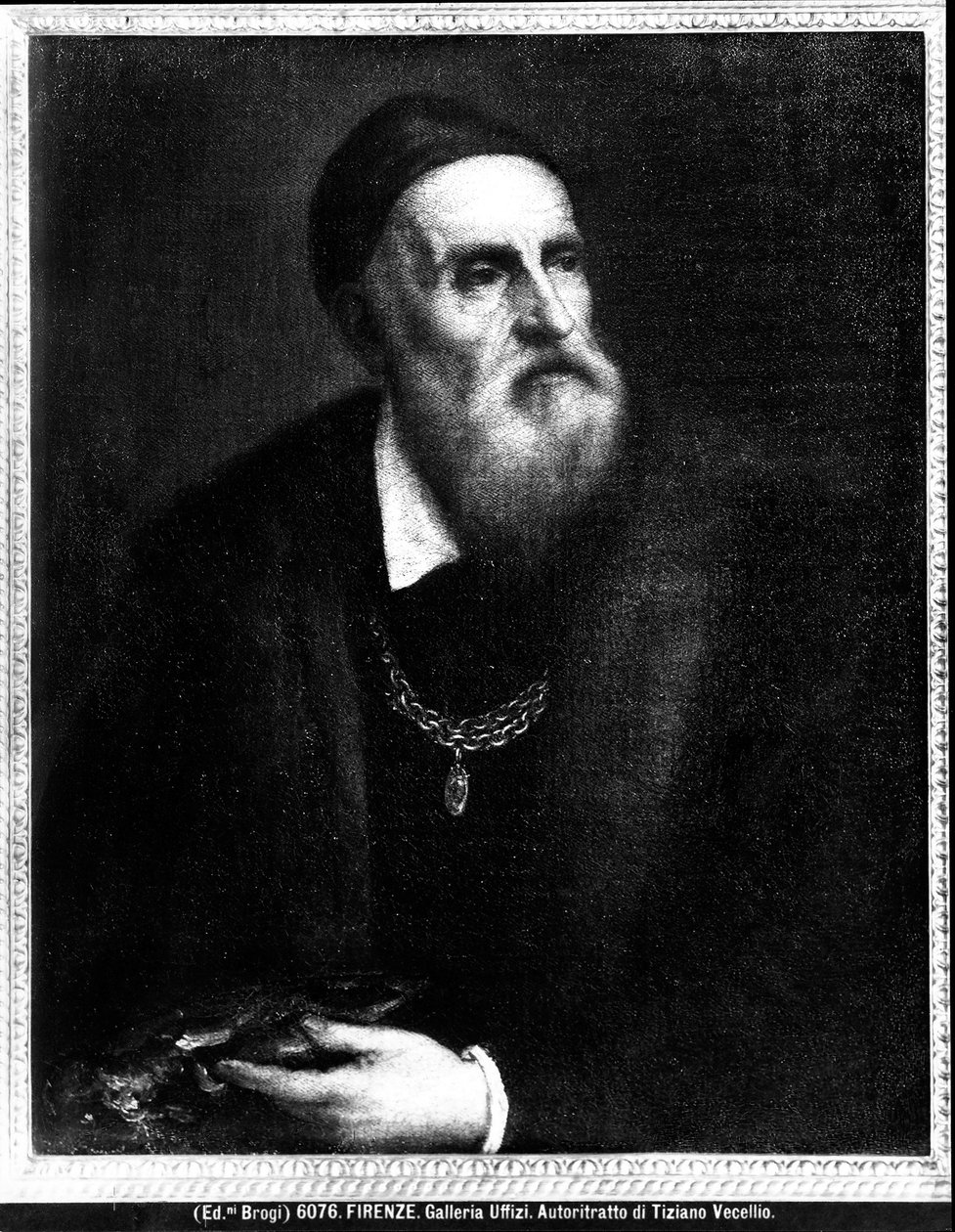 Selbstporträt von Tiziano Vecelli