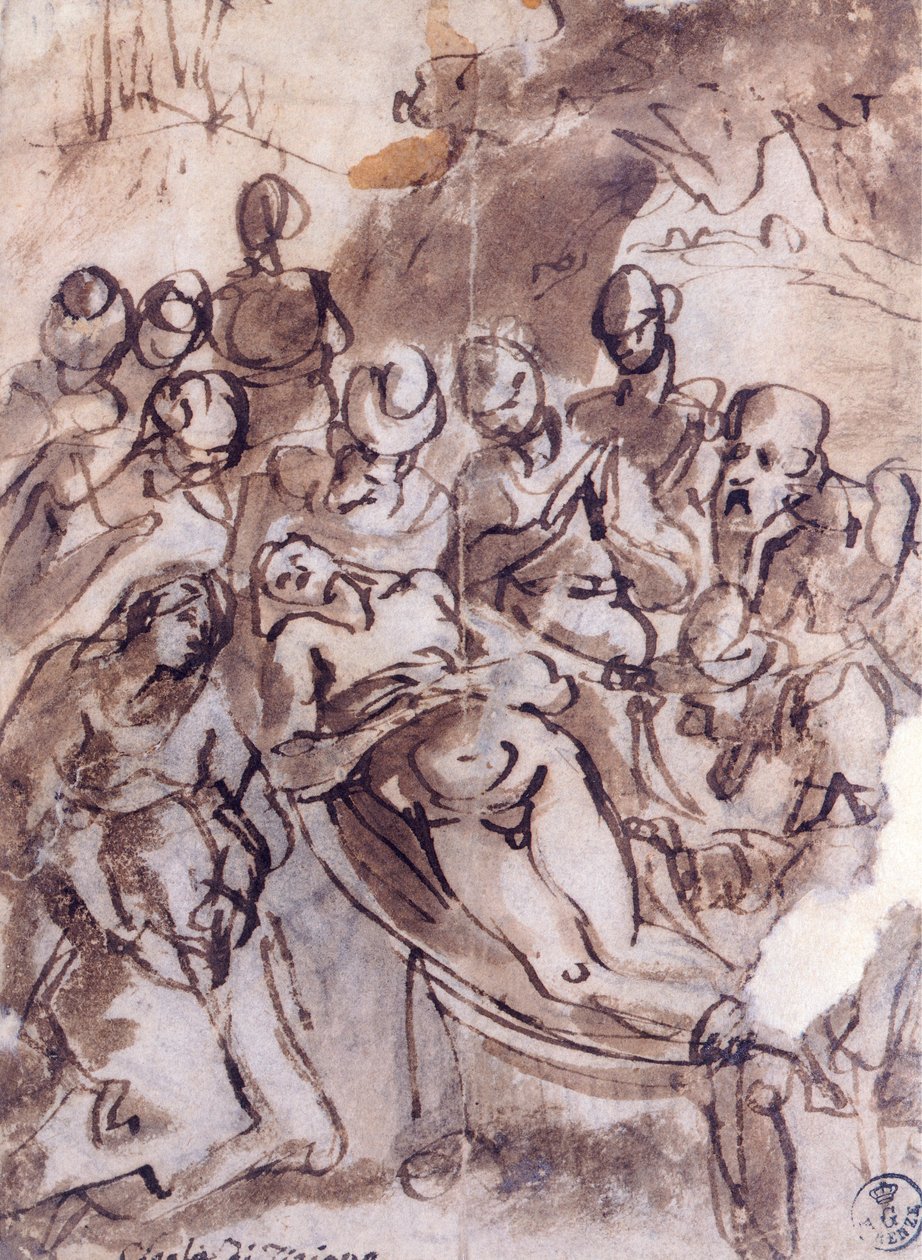 Kreuzabnahme von Titian (c.1488 1576)