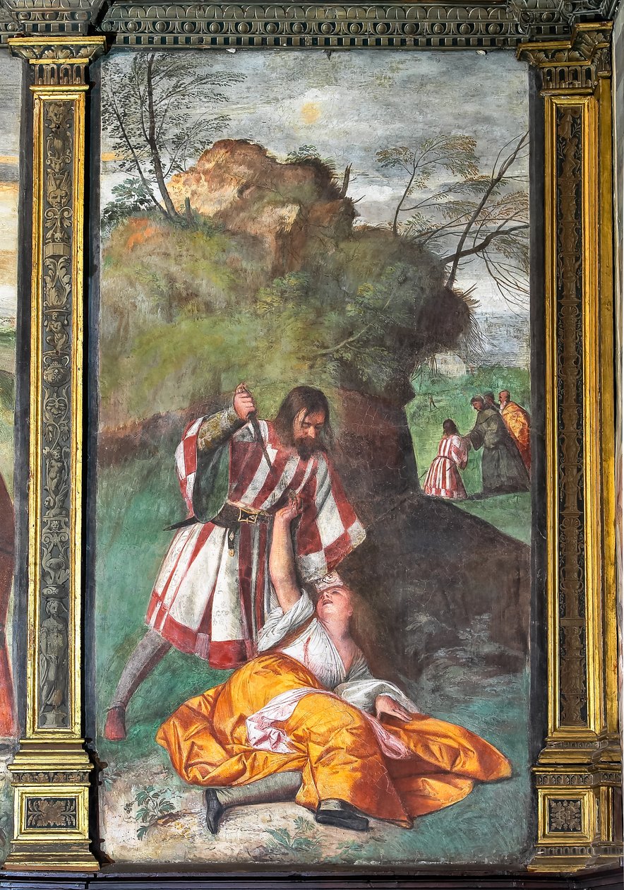 Das Wunder des eifersüchtigen Ehemanns von Titian (c.1488 1576)