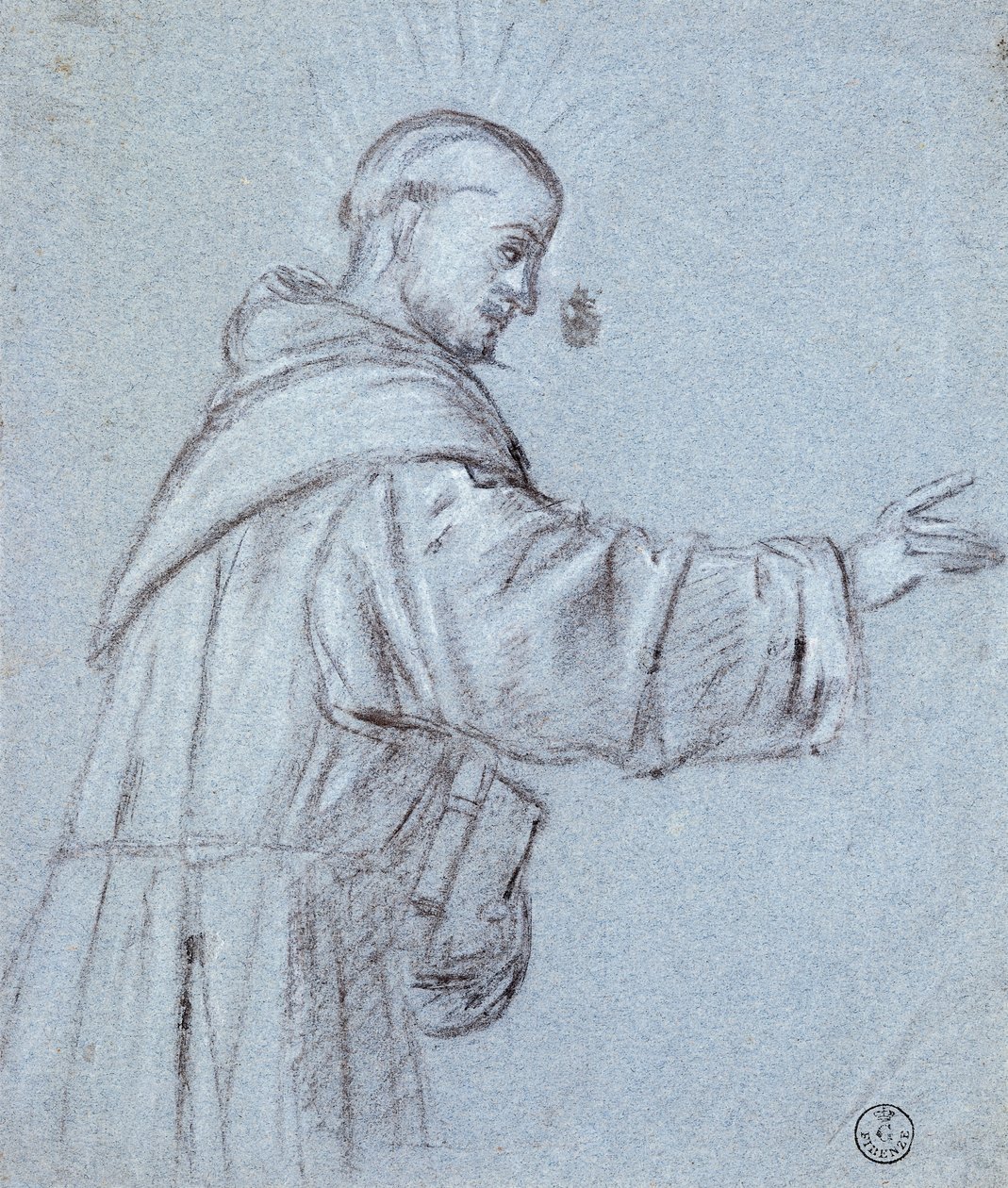 Mönch von Titian (c.1488 1576)