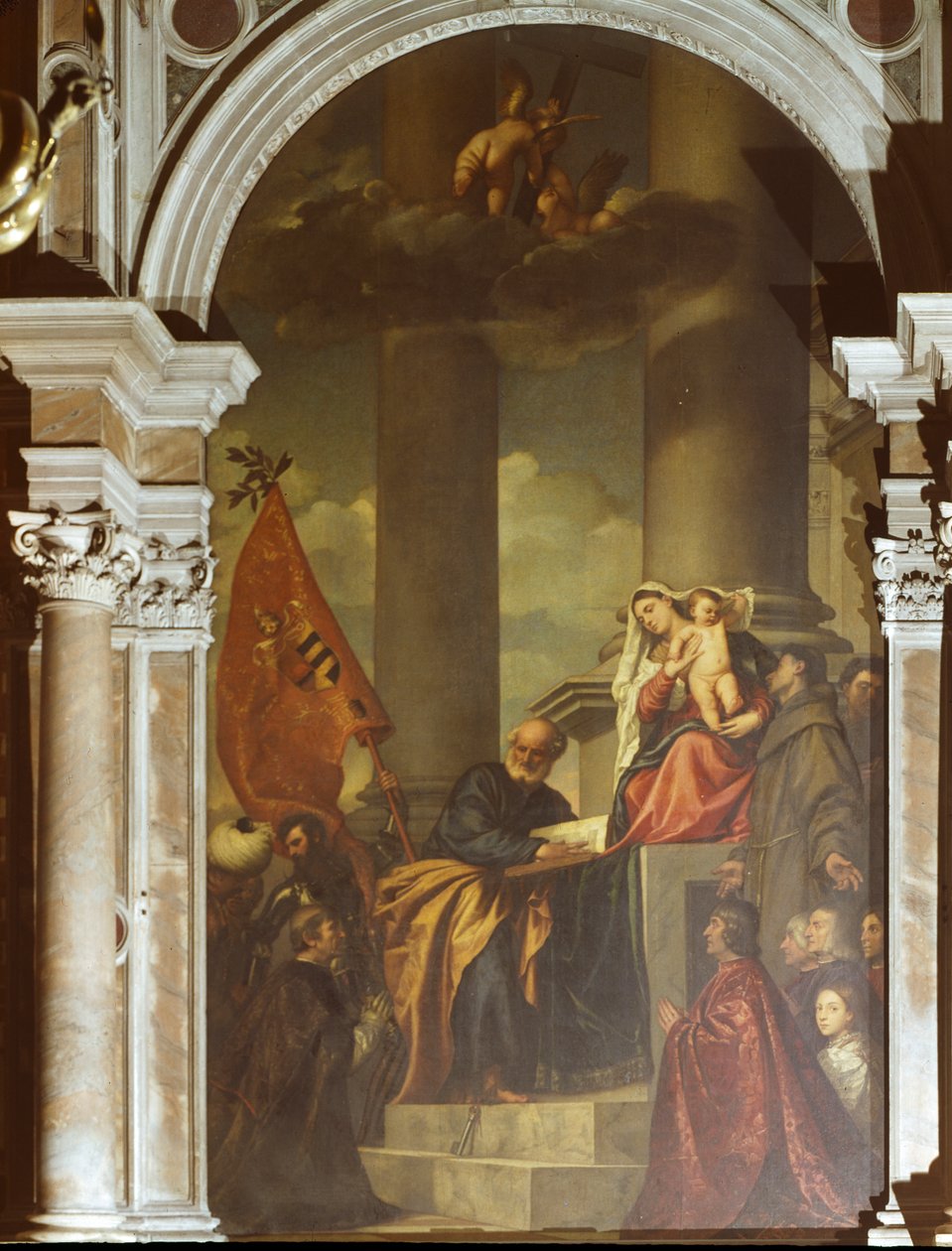 Sacra Conversazione von Titian (c.1488 1576)