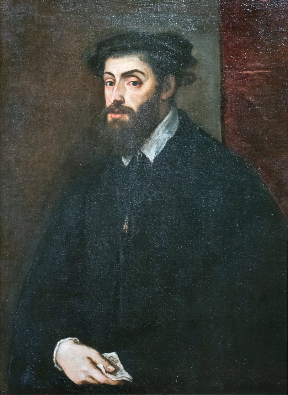 Porträt von Karl V. von Titian (c.1488 1576)