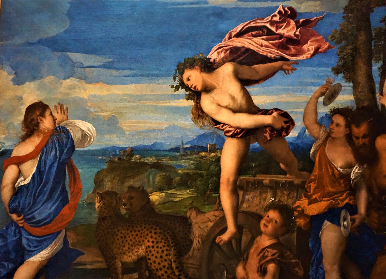 Bacchus und Ariadne von Titian