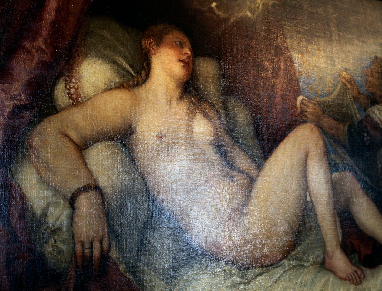 Danae, ca. 1554 von Titian
