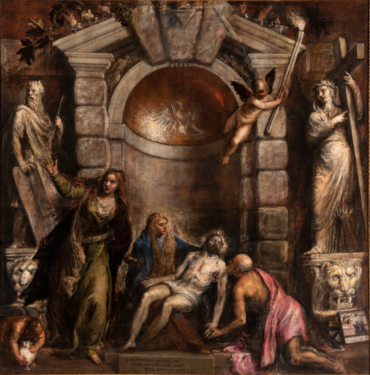 Pietà, 1575-1576 von Titian