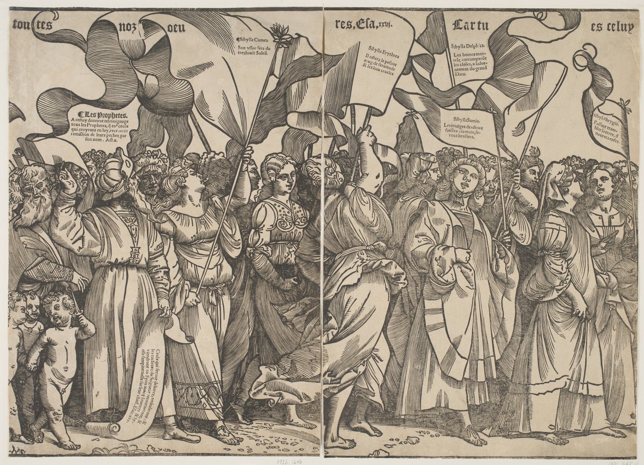 Propheten II, ca. 1511 von Tiziano Vecelli