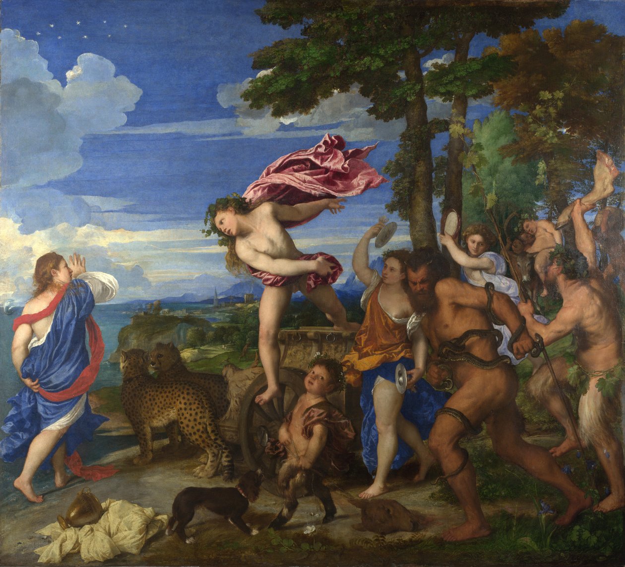 Bacchus und Ariadne von Tiziano Vecelli