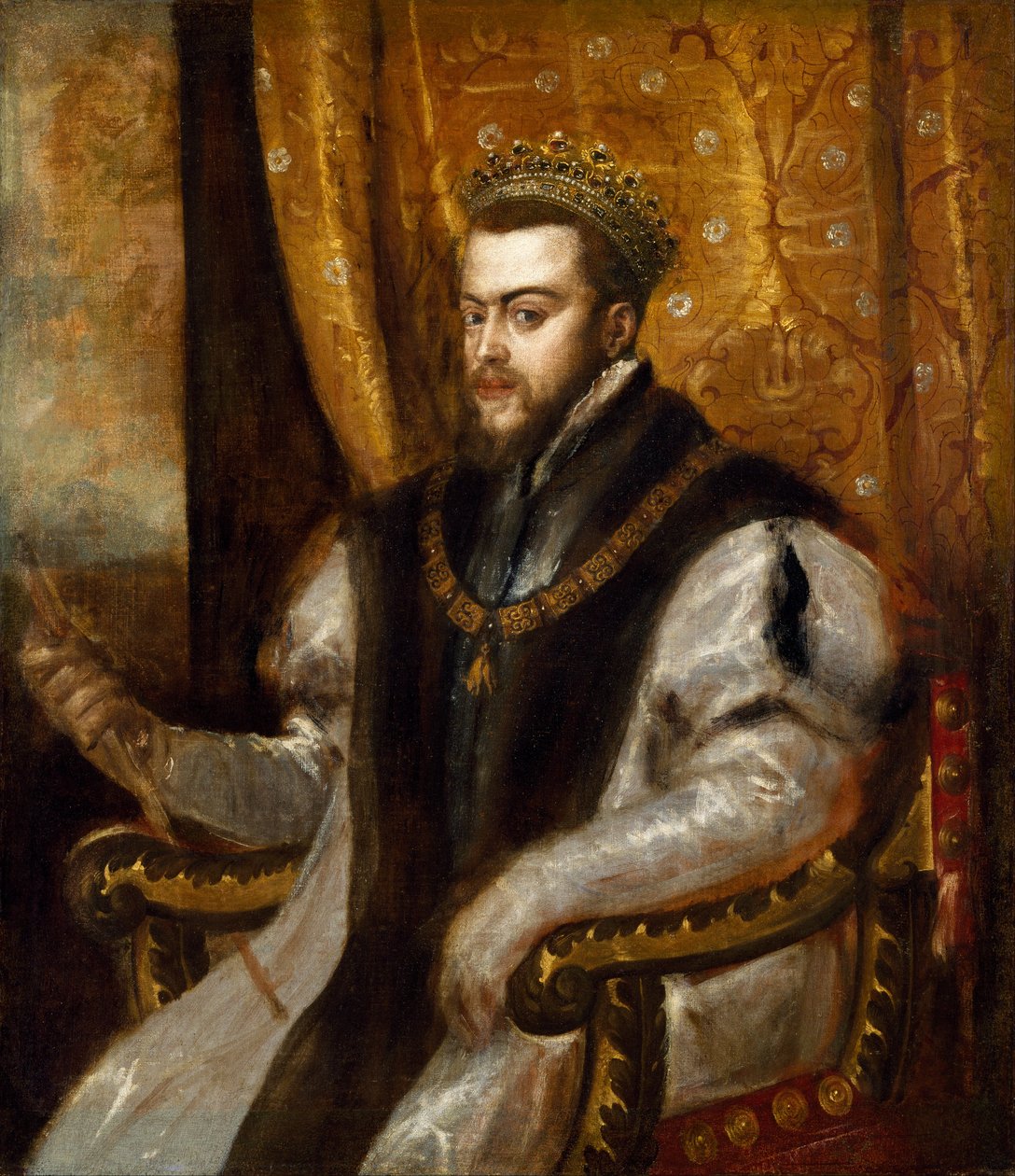 König Philipp II. von Spanien von Tiziano Vecelli