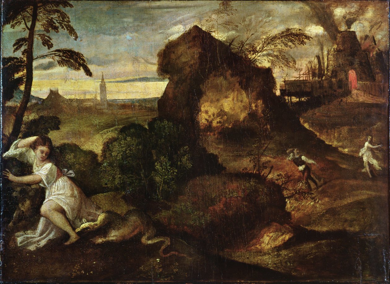 Orpheus und Eurydike von Tiziano Vecelli