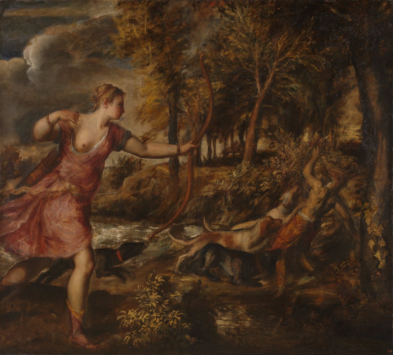 Der Tod des Actaeon, ca. 1565 von Tiziano Vecelli