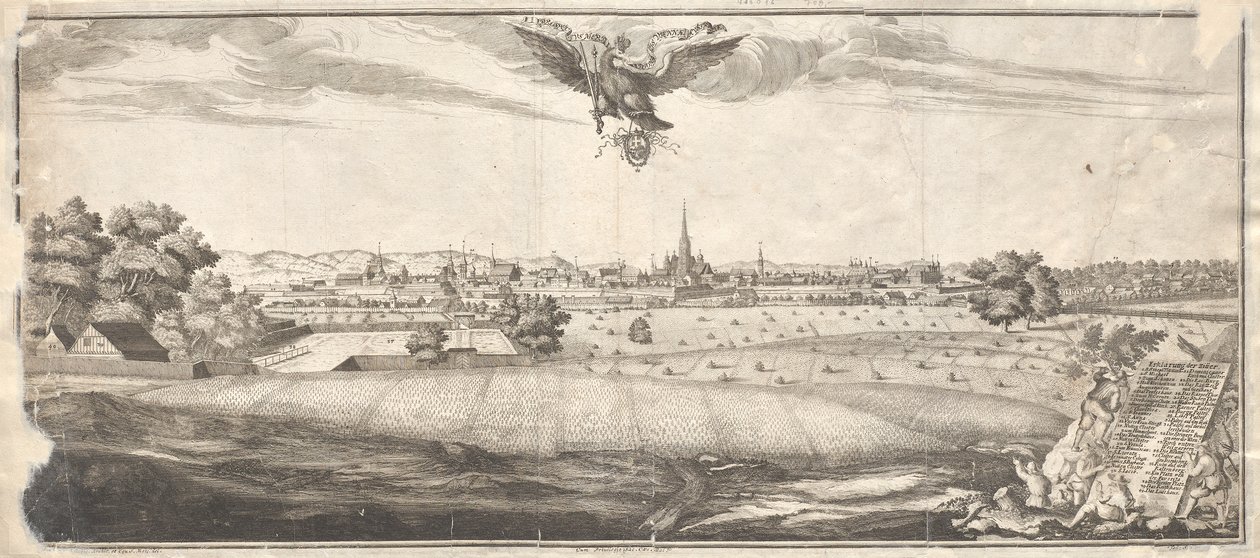 Prospectus Meridionalis Viennae Austriae von Tobias Sadler