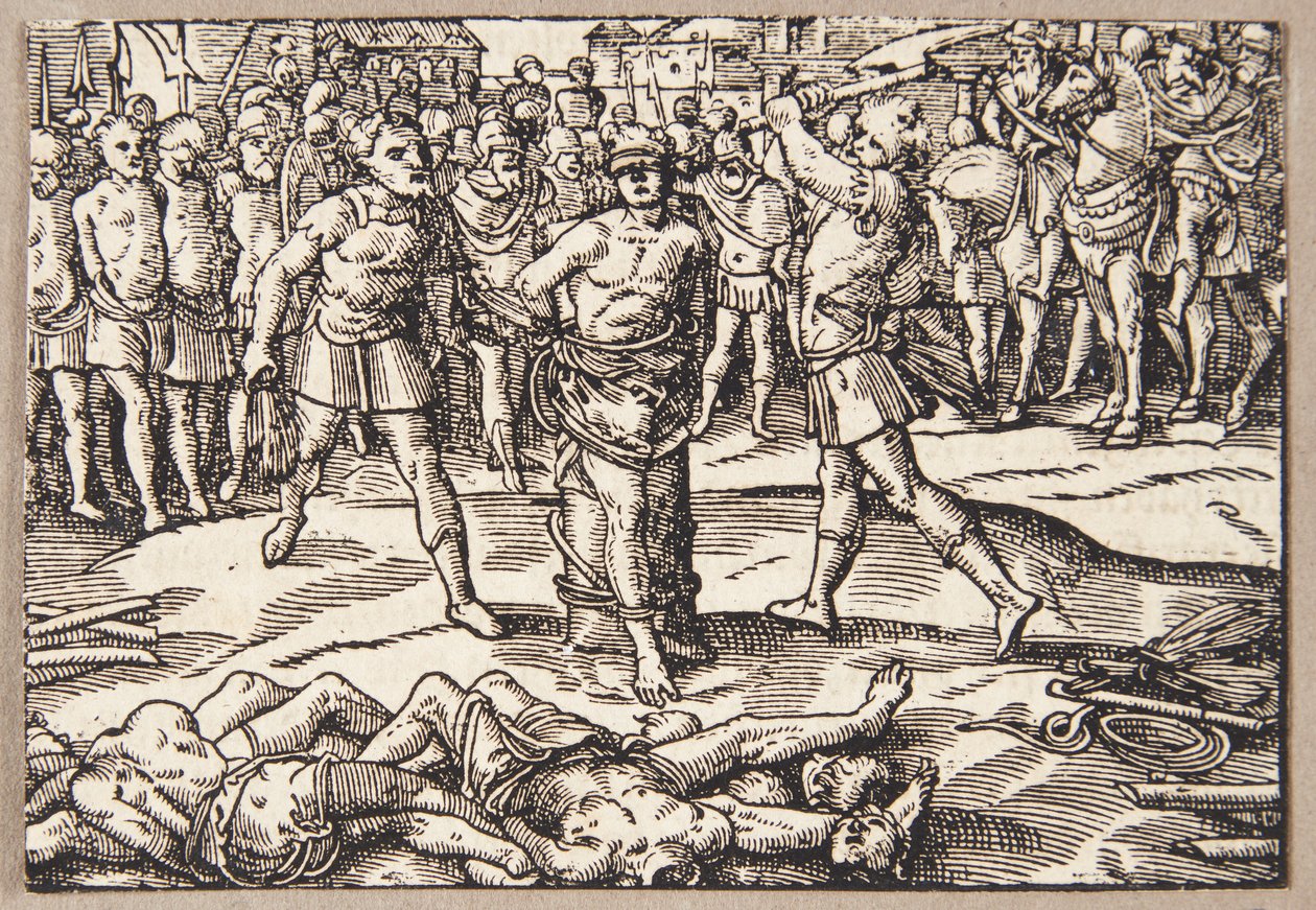 Die Enthauptung von Brutus