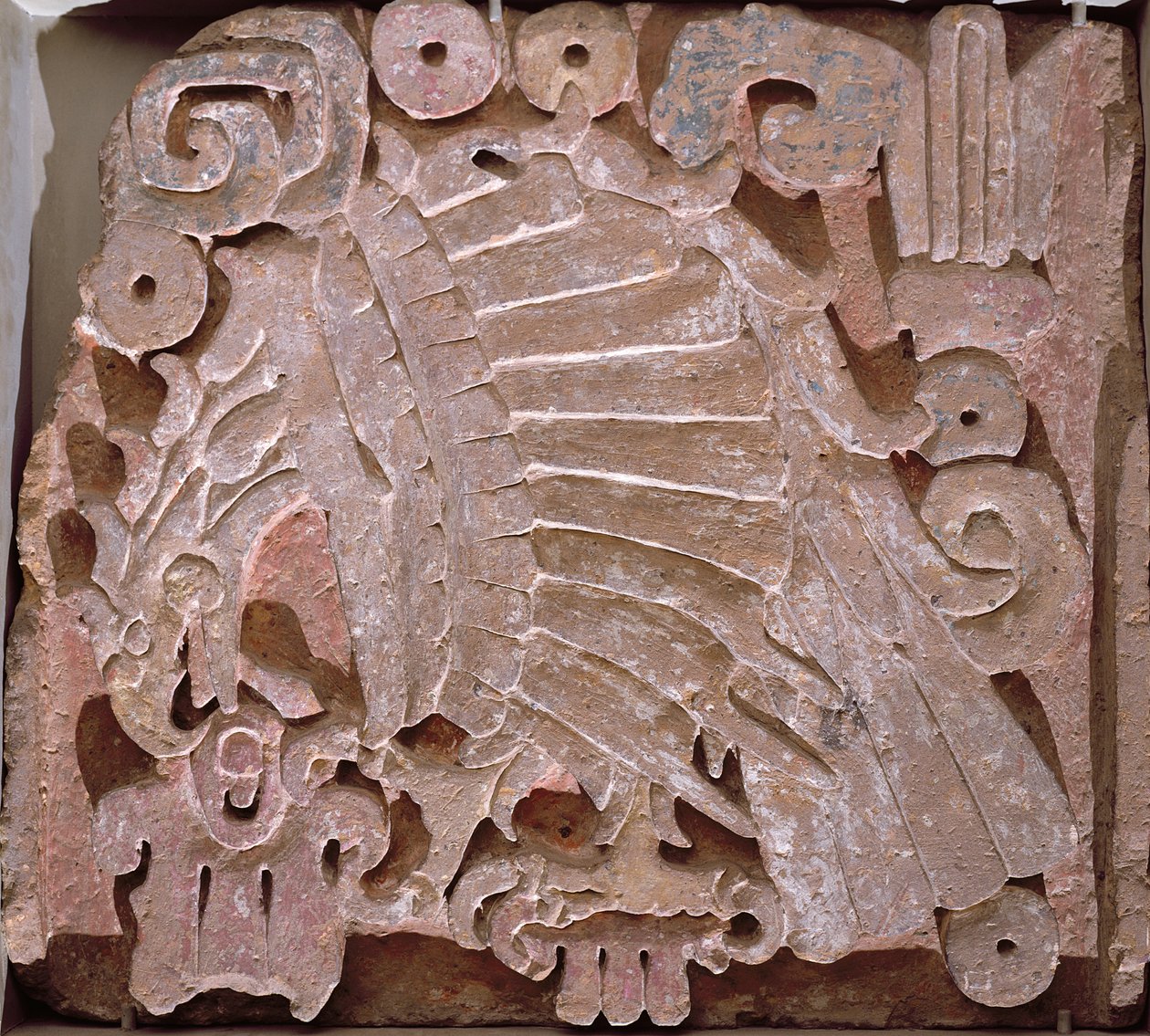 Adlerrelief, 10.-13. Jahrhundert, Mexiko von Toltec