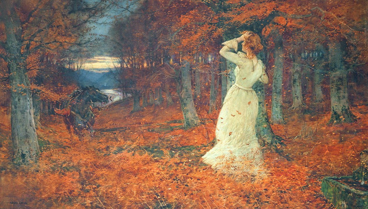 Herbstblätter, 1902 von Tom Scott
