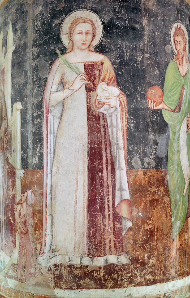 Die heilige Agnes von Tommaso da Modena