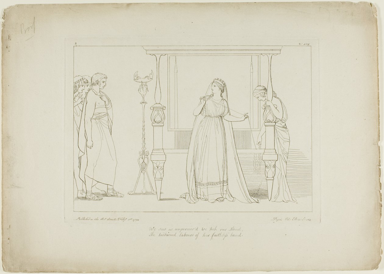 Illustration zu Popes Odyssee von Tommaso Piroli