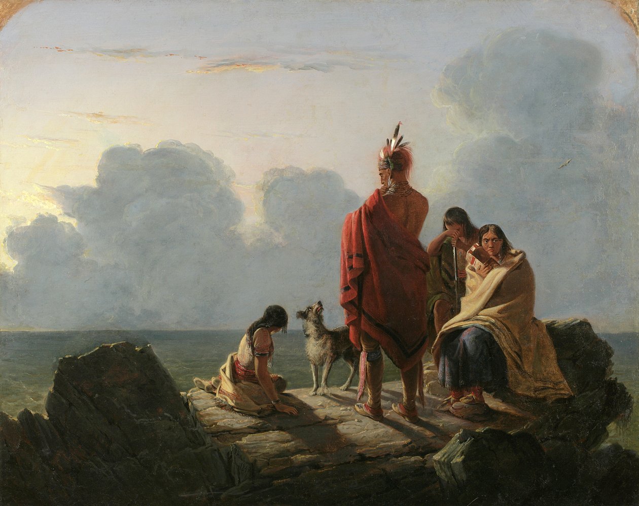 Das letzte der Rasse, 1847 von Tompkins Harrison Matteson