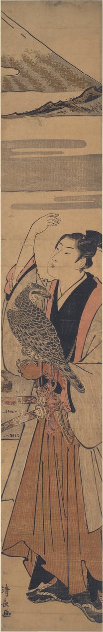 Junger Falkner von Torii Kiyonaga