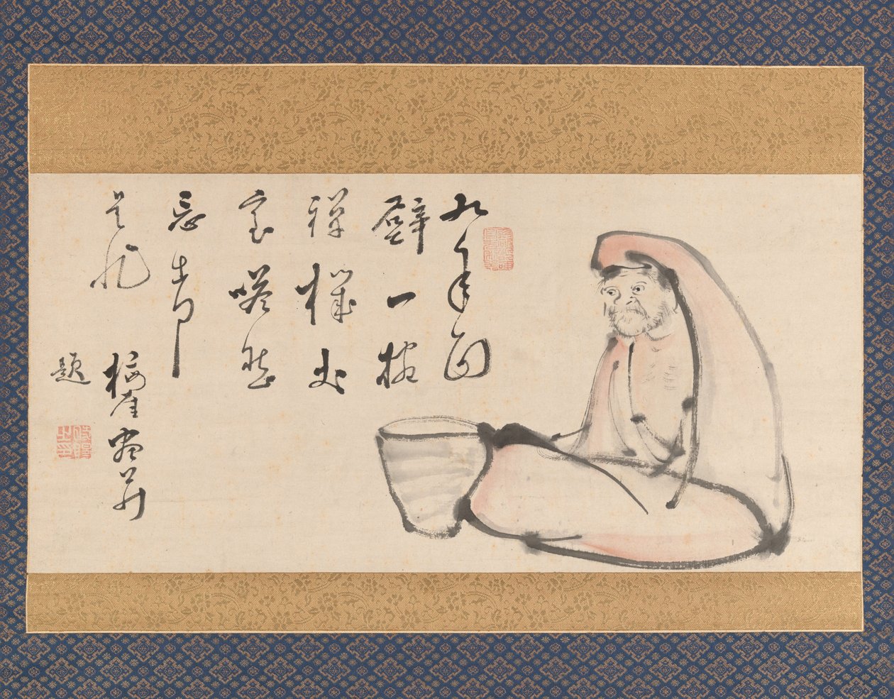 Daruma, 18. Jahrhundert von Totoki Baigai