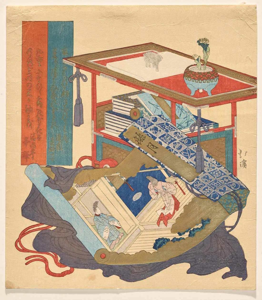 Dunstiger Mond von Totoya Hokkei